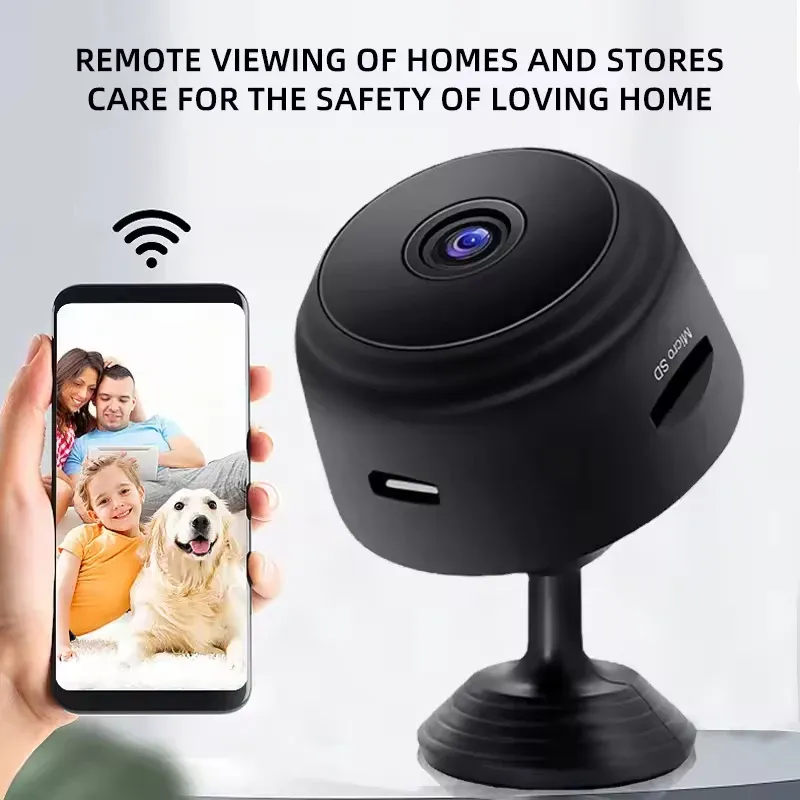 A9 Mini WiFi Camera 1080P HD Wireless Security Monitoring with Night Vision, Remote Video Surveillance for Smart Home Use thumbnail 4