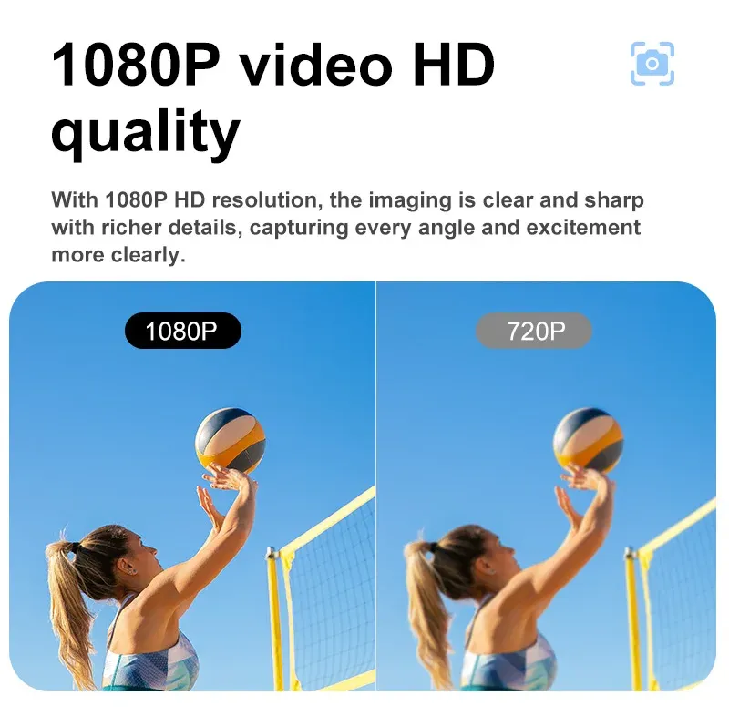 Ourlife HD Mini WiFi Security Camera with Motion Tracking - Smart Home Monitor, Camcorder for Real-Time Remote Viewing on iOS/Android showcase 5