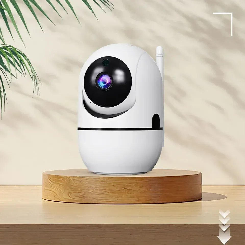 2K 3MP Smart Home Security Camera with PTZ, AI Motion Detection, Auto Tracking, Night Vision, Two-Way Audio, and 128GB TF Card Support - Ideal for Home Surveillance and Baby Monitoring showcase 1