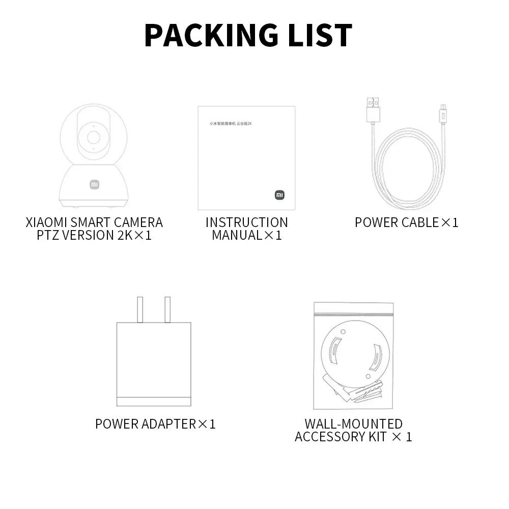 Xiaomi 360° Smart Home Security Camera PTZ 2K Webcam, 1296P 3MP AI Human Detection, Infrared Night Vision, Ideal for Home Security and Monitoring in Ghana showcase 21