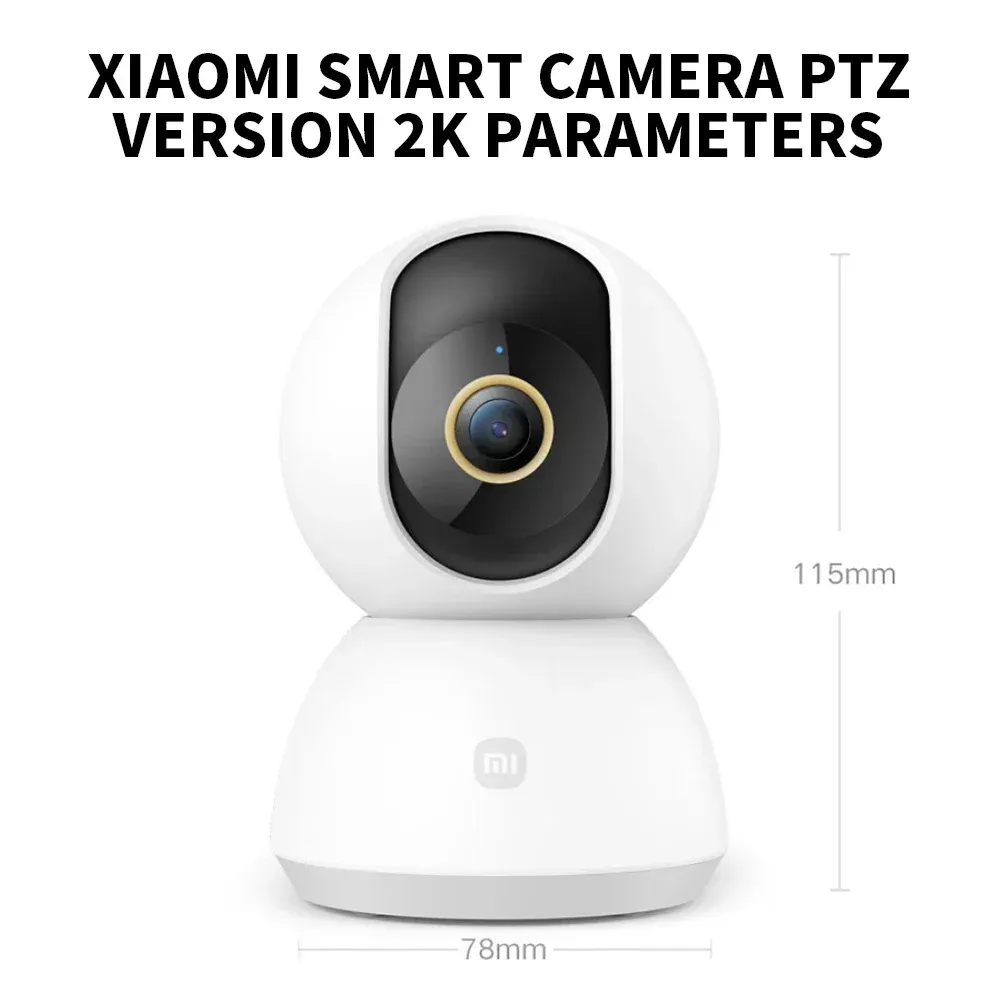 Xiaomi 360° Smart Home Security Camera PTZ 2K Webcam, 1296P 3MP AI Human Detection, Infrared Night Vision, Ideal for Home Security and Monitoring in Ghana showcase 19