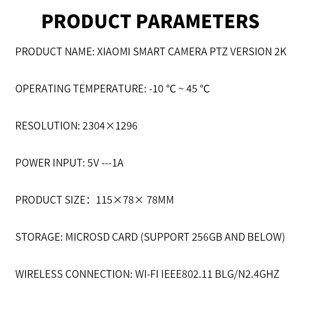 Xiaomi 360° Smart Home Security Camera PTZ 2K Webcam, 1296P 3MP AI Human Detection, Infrared Night Vision, Ideal for Home Security and Monitoring in Ghana showcase 20
