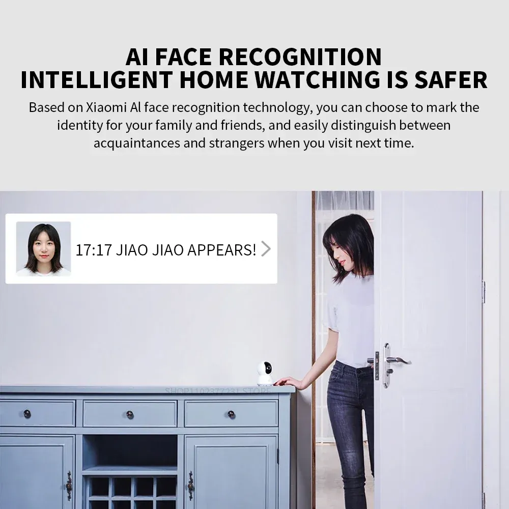 Xiaomi 360° Smart Home Security Camera PTZ 2K Webcam, 1296P 3MP AI Human Detection, Infrared Night Vision, Ideal for Home Security and Monitoring in Ghana showcase 11