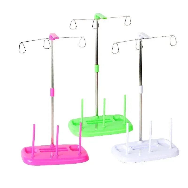 Heavy-Duty Plastic Cone Thread Stand Holder for Large Spools - Ideal for Sewing, Serger, Overlock Machines - Improves Efficiency for Home & Industrial Use thumbnail 2