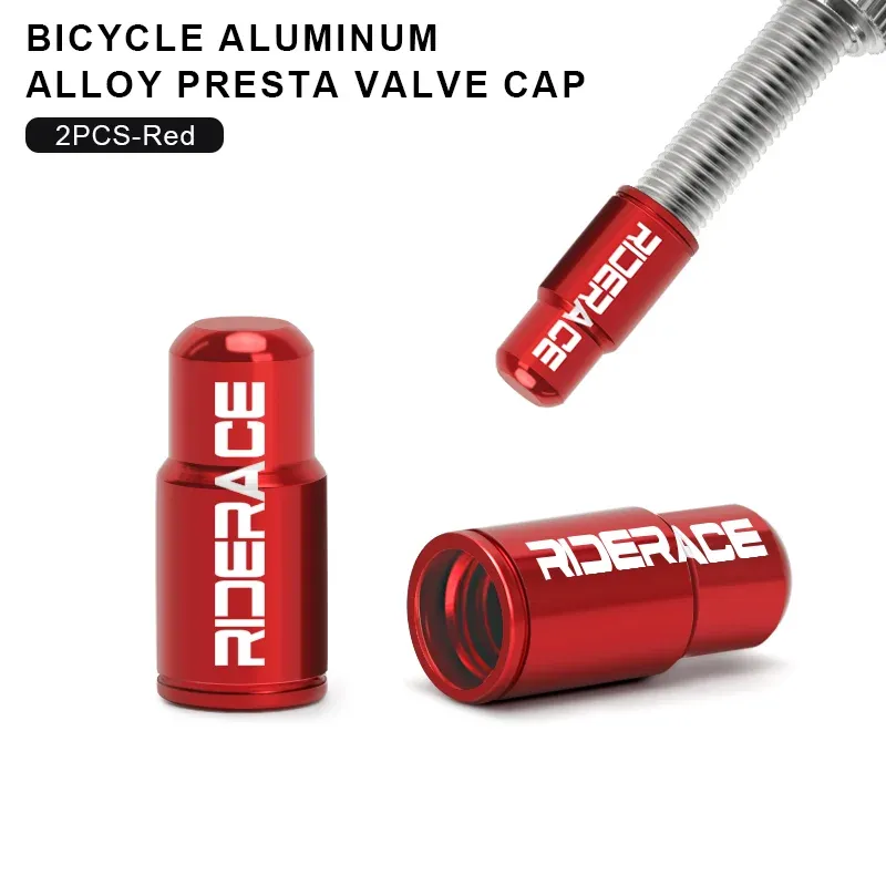 Lightweight Aluminum Alloy Bicycle Tire Valve Cap for Presta FV - Dustproof Protection for MTB Road Bikes, Pack of 2/4/10 showcase 8