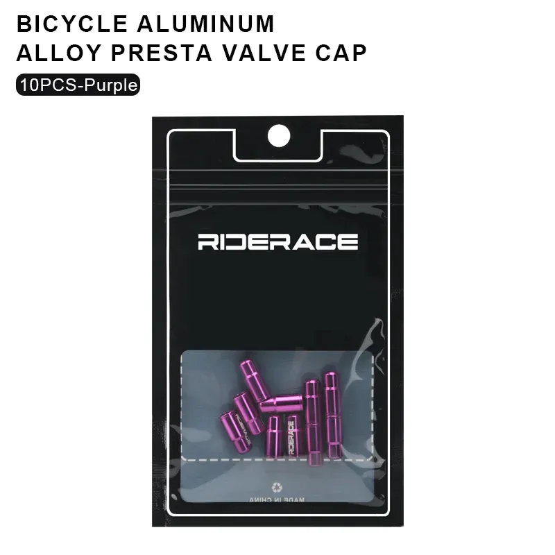 Lightweight Aluminum Alloy Bicycle Tire Valve Cap for Presta FV - Dustproof Protection for MTB Road Bikes, Pack of 2/4/10 showcase 25