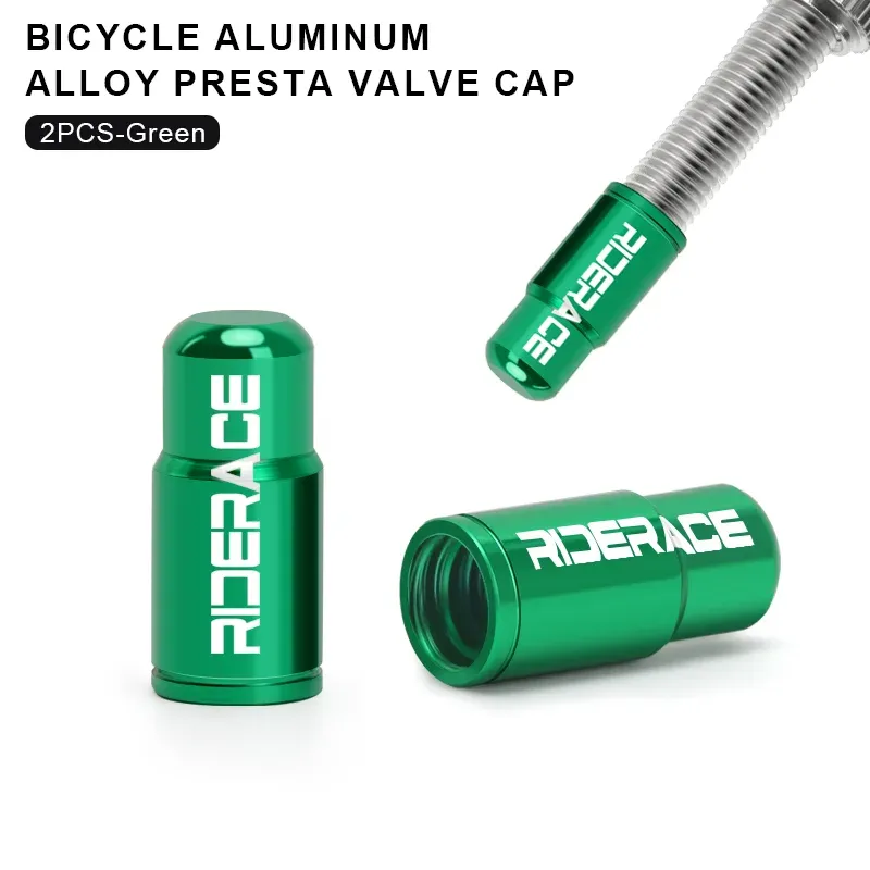 Lightweight Aluminum Alloy Bicycle Tire Valve Cap for Presta FV - Dustproof Protection for MTB Road Bikes, Pack of 2/4/10 showcase 12