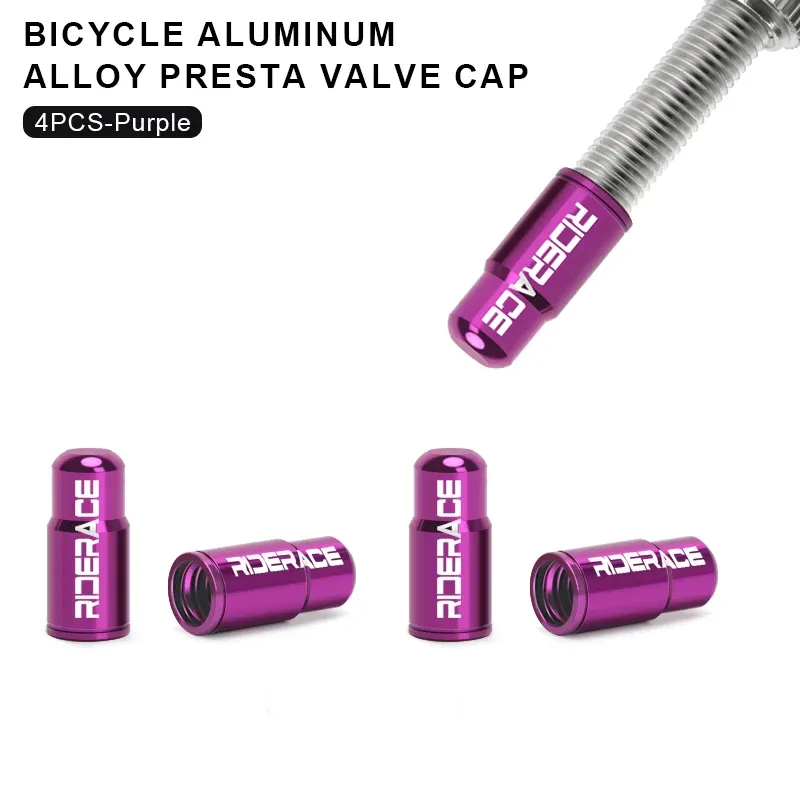 Lightweight Aluminum Alloy Bicycle Tire Valve Cap for Presta FV - Dustproof Protection for MTB Road Bikes, Pack of 2/4/10 showcase 18