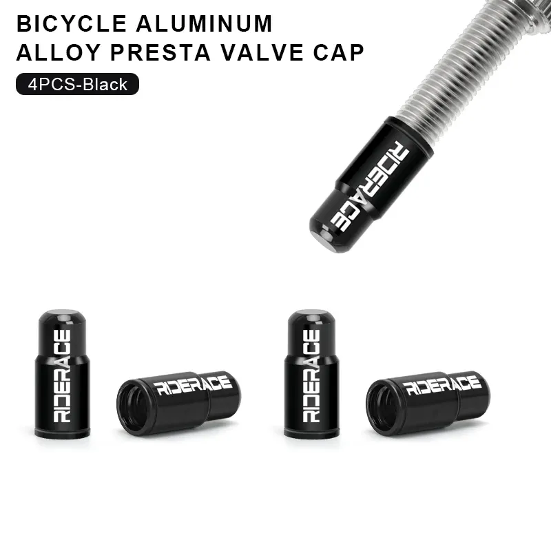 Lightweight Aluminum Alloy Bicycle Tire Valve Cap for Presta FV - Dustproof Protection for MTB Road Bikes, Pack of 2/4/10 showcase 13