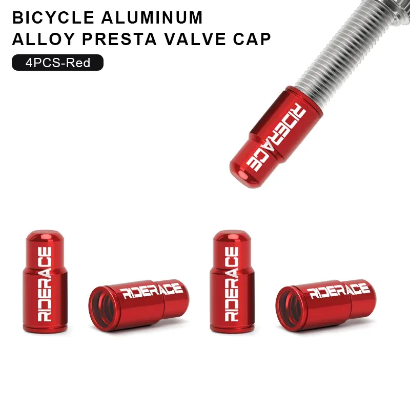 Lightweight Aluminum Alloy Bicycle Tire Valve Cap for Presta FV - Dustproof Protection for MTB Road Bikes, Pack of 2/4/10 showcase 15