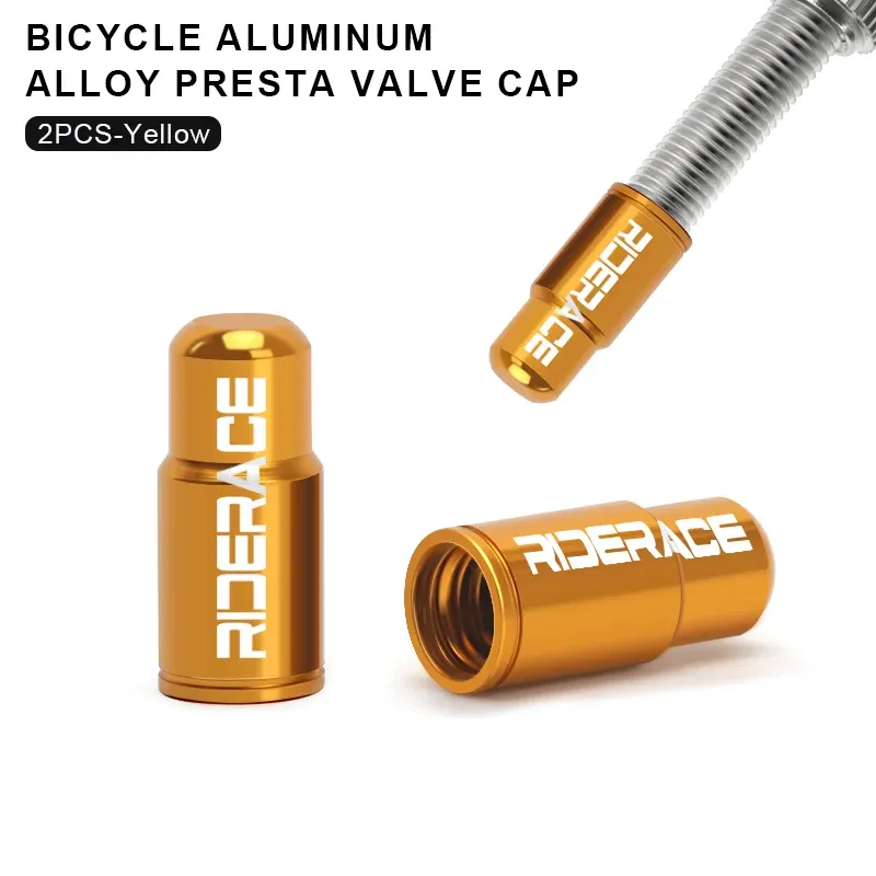 Lightweight Aluminum Alloy Bicycle Tire Valve Cap for Presta FV - Dustproof Protection for MTB Road Bikes, Pack of 2/4/10 showcase 9