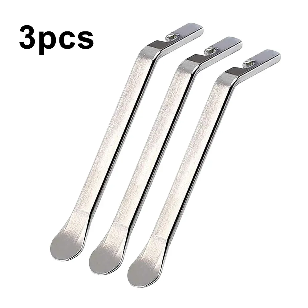 Premium Stainless Steel Bicycle Tire Levers Set - Durable Metal Tool for Easy Bike Tube Repair, 3/5 Pcs, 4.57 Inch showcase 6