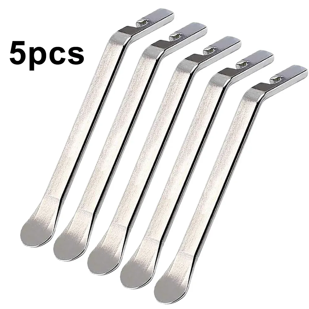 Premium Stainless Steel Bicycle Tire Levers Set - Durable Metal Tool for Easy Bike Tube Repair, 3/5 Pcs, 4.57 Inch showcase 7