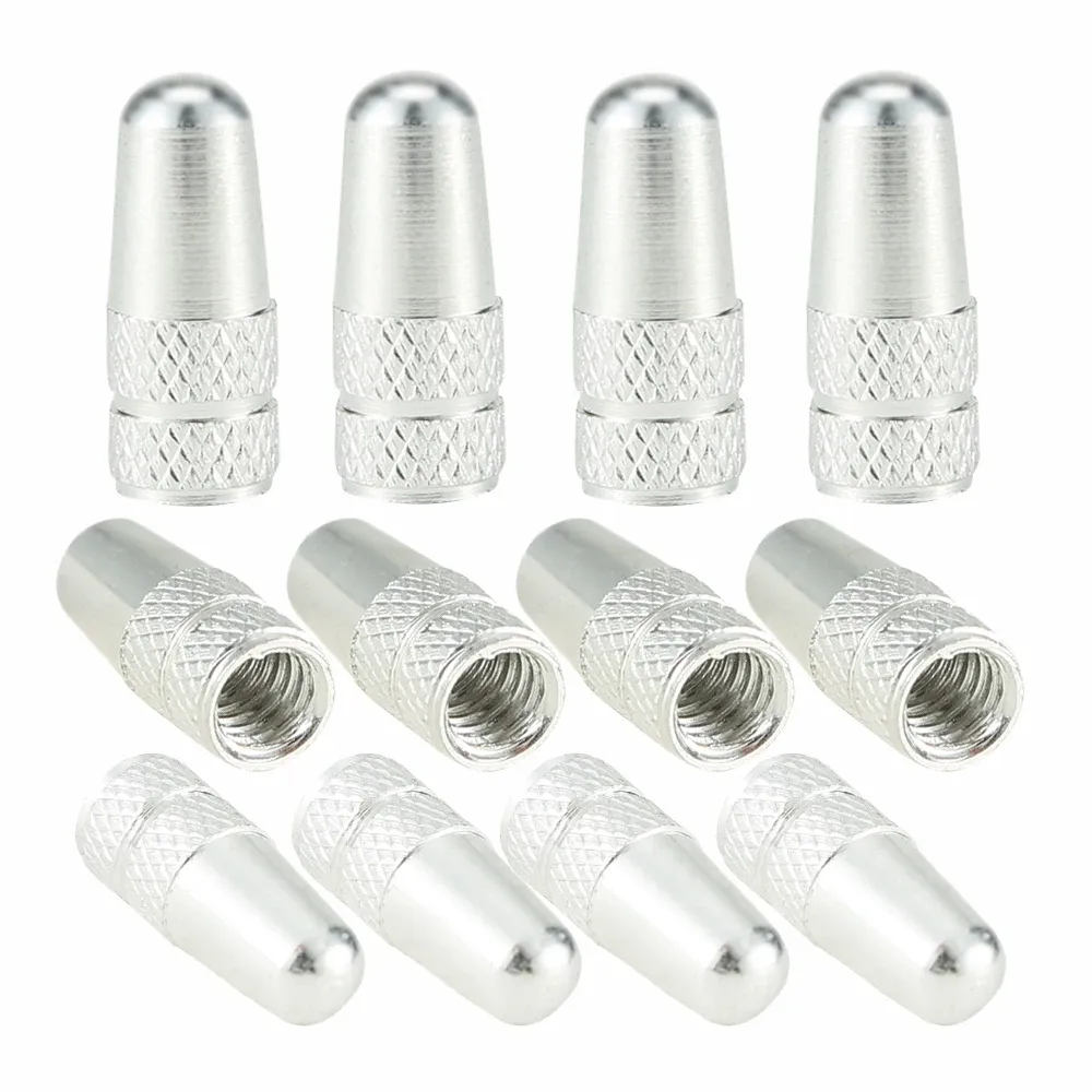 4Pcs Aluminum Alloy Presta Valve Caps for Road MTB Bike Tires - Dustproof & Stylish Bicycle Wheel Accessories showcase 6