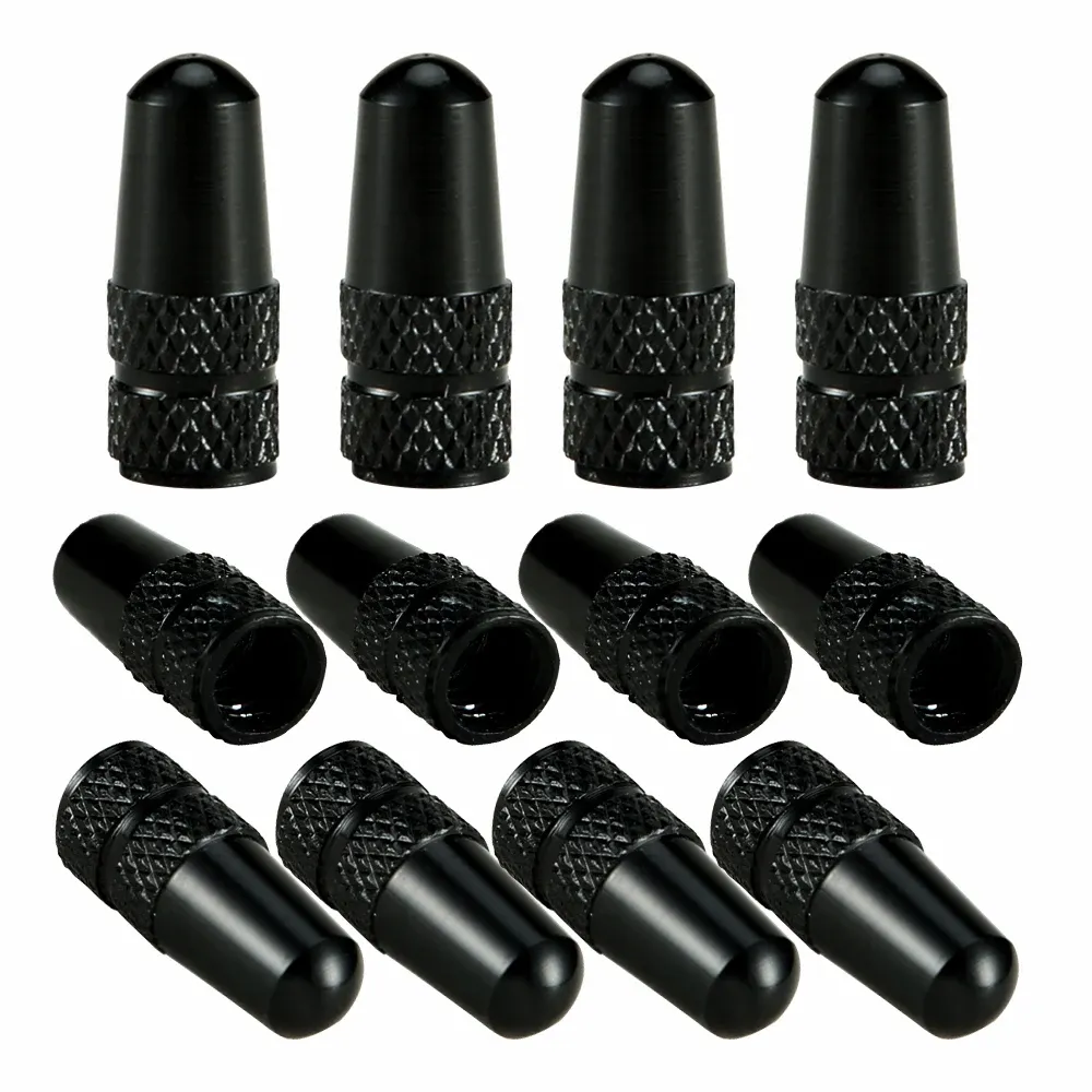 4Pcs Aluminum Alloy Presta Valve Caps for Road MTB Bike Tires - Dustproof & Stylish Bicycle Wheel Accessories showcase 2