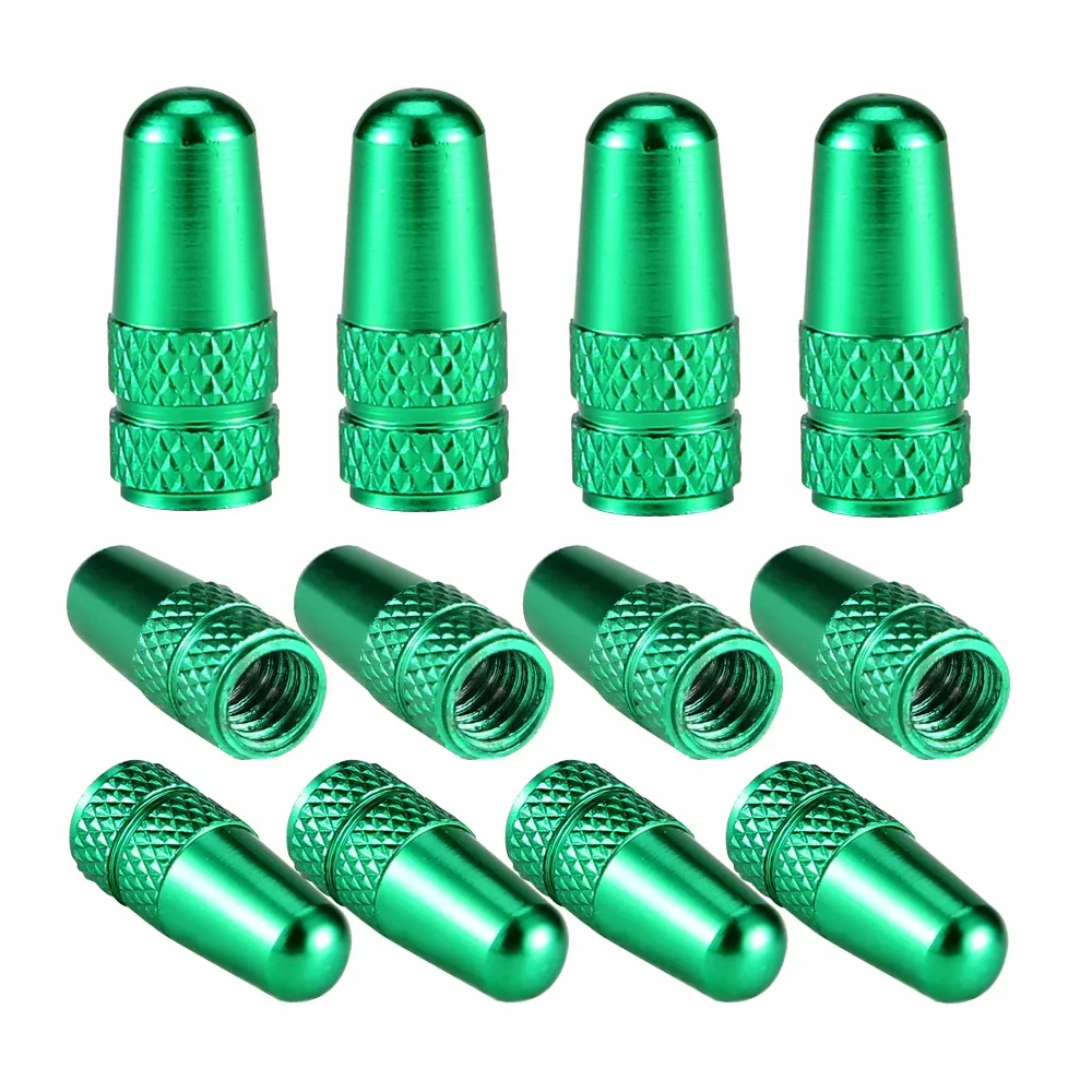 4Pcs Aluminum Alloy Presta Valve Caps for Road MTB Bike Tires - Dustproof & Stylish Bicycle Wheel Accessories showcase 15