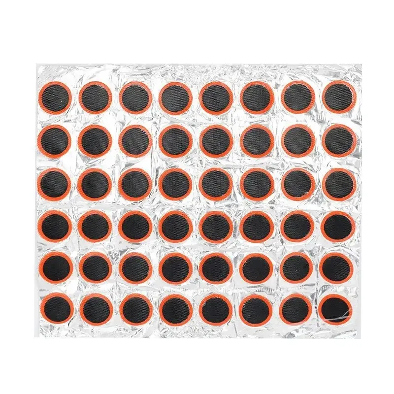 48pcs Portable Bicycle Tire Inner Tube Patch Kit - Durable Rubber Repair Pads for Bike Tyres, Easy Installation for All Cyclists thumbnail 3