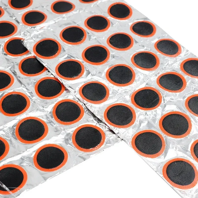 48pcs Portable Bicycle Tire Inner Tube Patch Kit - Durable Rubber Repair Pads for Bike Tyres, Easy Installation for All Cyclists showcase 5