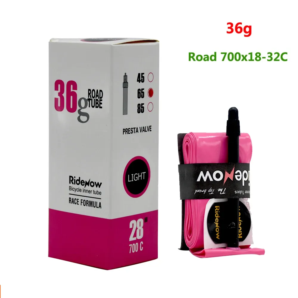 RideNow TPU Bike Inner Tube 700C for Road & MTB Bicycles - Lightweight, Durable, and Versatile Sizes (18-47C, 29x1.5-1.9) - Essential Cycling Accessory showcase 3