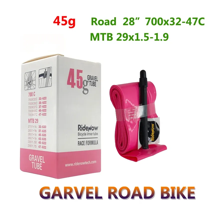 RideNow TPU Bike Inner Tube 700C for Road & MTB Bicycles - Lightweight, Durable, and Versatile Sizes (18-47C, 29x1.5-1.9) - Essential Cycling Accessory showcase 9