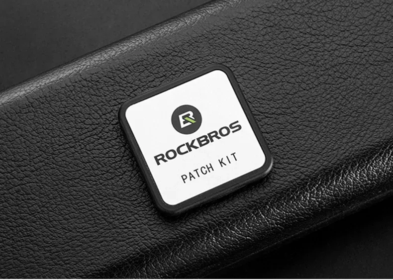 ROCKBROS Bicycle Tire Repair Kit - Glue-Free Patch Tool for Mountain & Road Bikes, Inner Tube Puncture Fix, Portable Outdoor Cycling Accessory showcase 2
