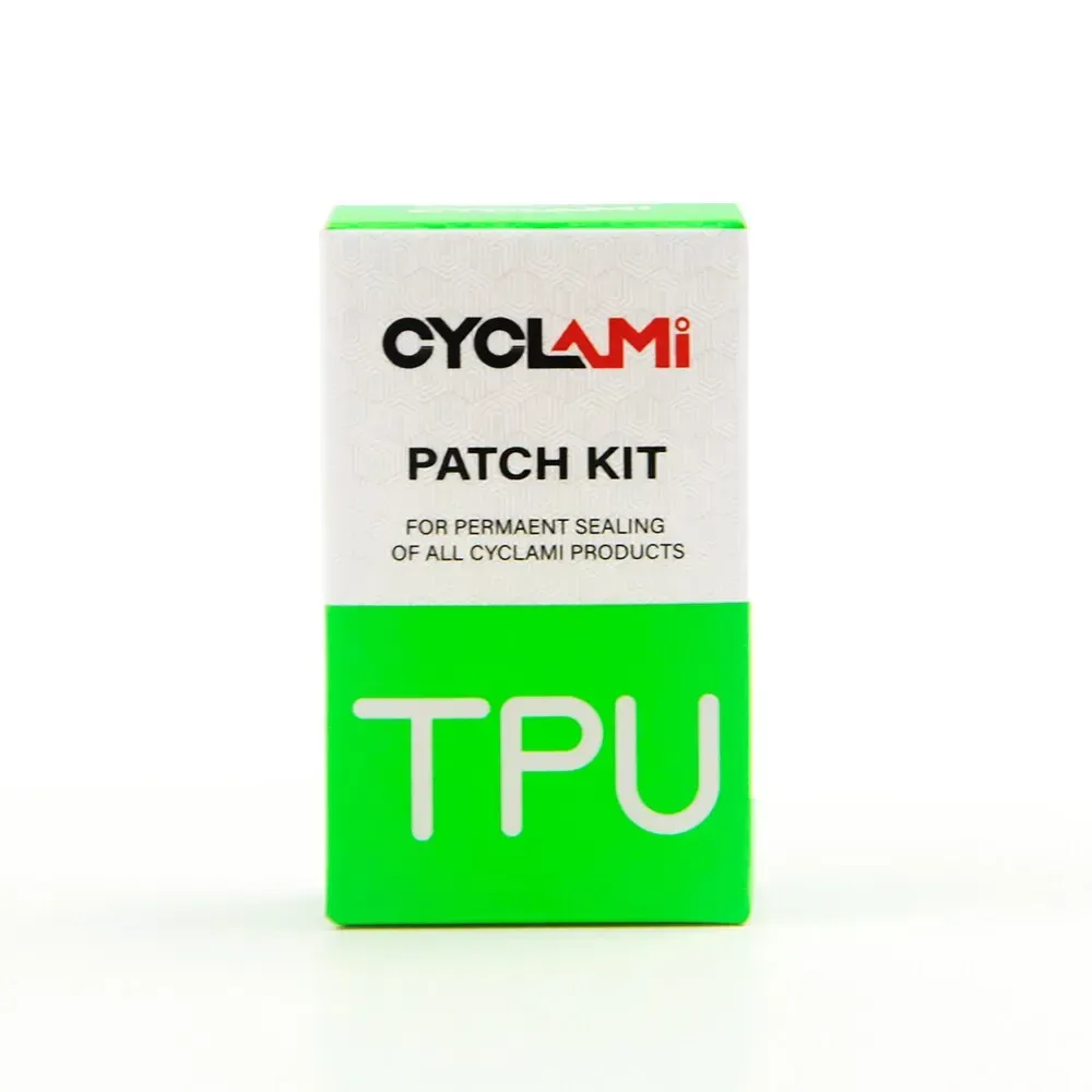 CYCLami 8-Piece Bike Inner Tube Repair Kit for Road MTB Folding Bicycles - Durable TPU Material, Glue-Free Patching Tools for Quick Puncture Fixes thumbnail 3