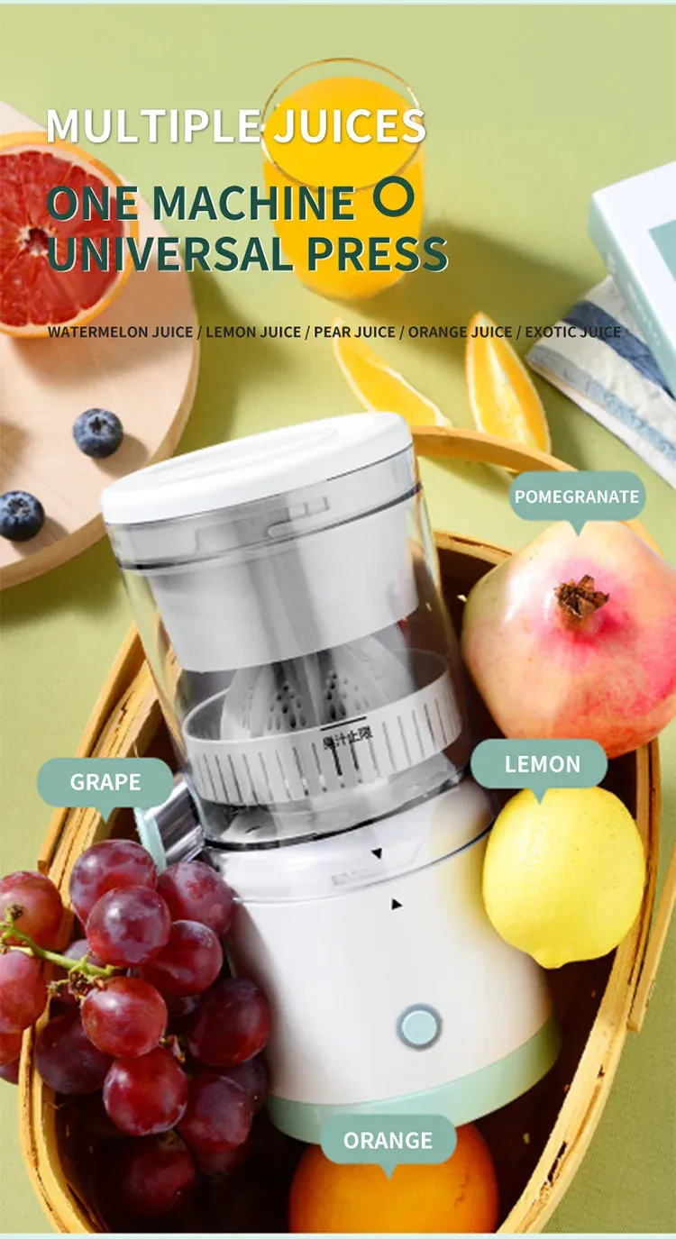 Portable Automatic USB Juicer Cup - Electric Citrus Fruit Juicer Machine for Oranges, Lemons, Apples - Easy Clean, 400ml Capacity, Ideal for Healthy Drinks in Ghana showcase 7