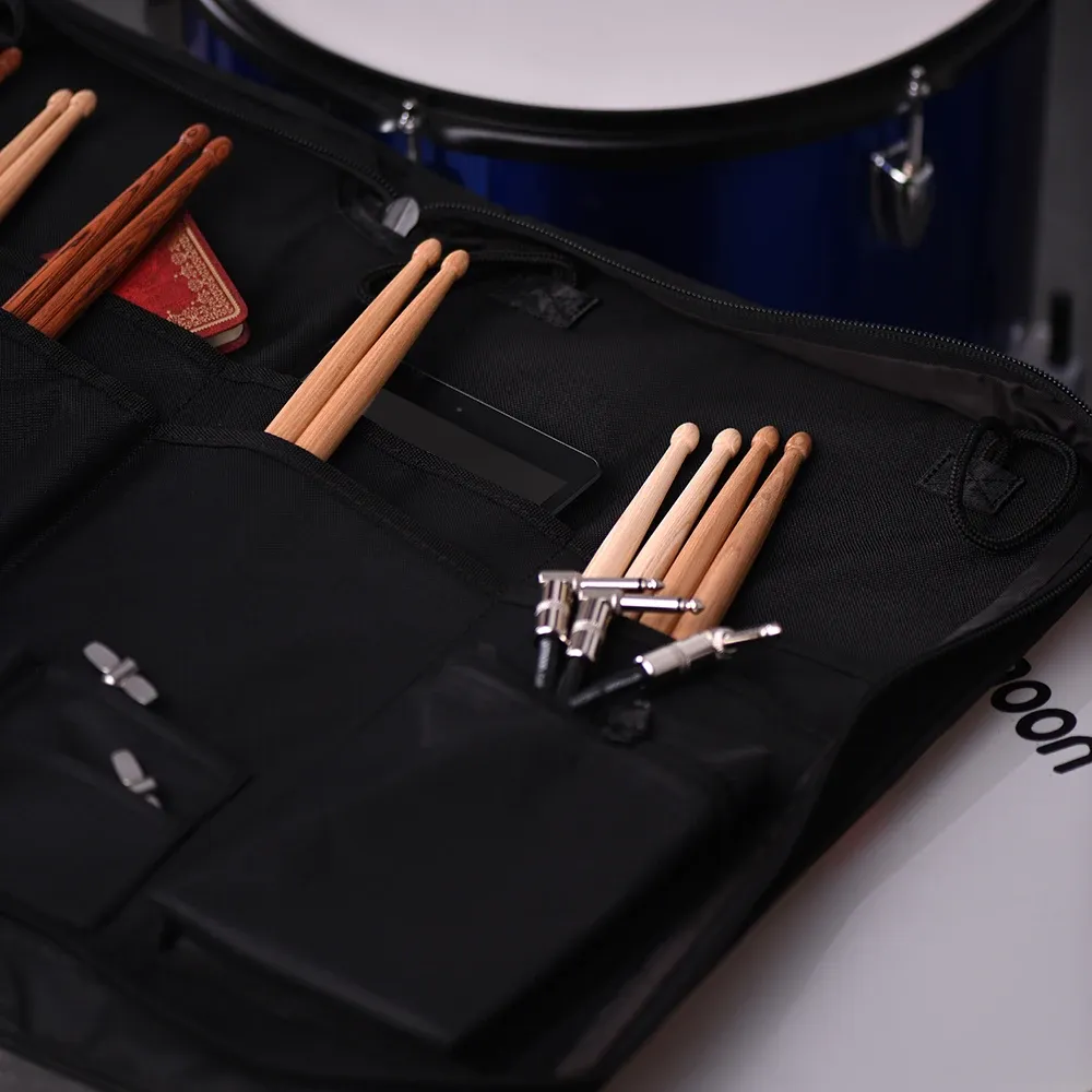 Ammoon 5A/7A Wooden Drumsticks Set - 3 or 12 Pairs of Fraxinus Mandshurica Wood Drum Sticks for Beginners & Professionals, Smooth Finish, Balanced Response for Jazz, Rock, and Practice showcase 15