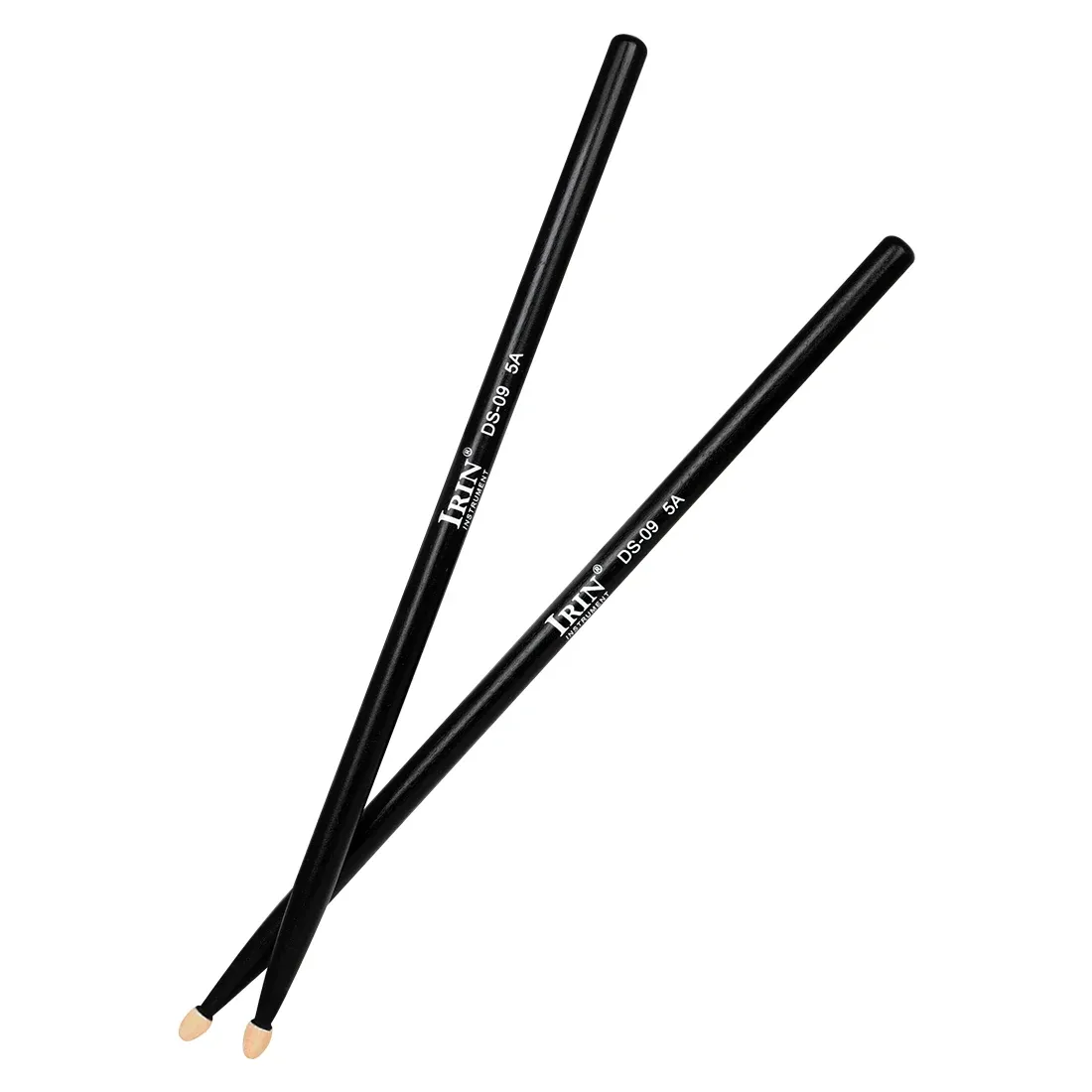 IRIN 5A Maple Wood Drumsticks Pair - Solid Construction, Teardrop Mallet Heads for Jazz & Universal Percussion - Smooth Finish, Durable for Beginners & Pros thumbnail 3