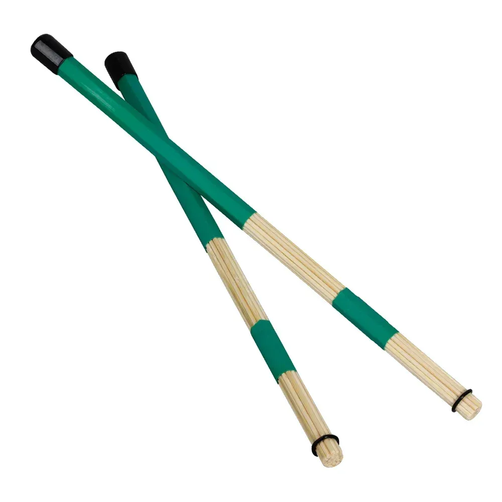 M MBAT 40CM Bamboo Drum Brushes Sticks with 19 Rods - Lightweight Jazz Percussion Accessories for Soft Music Performance thumbnail 3
