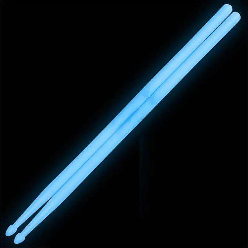 Luminous 5A Nylon Drumsticks - Glow in The Dark, Bright Light Musical Instrument Accessories for Jazz, Electronic, and Dumb Drums showcase 6