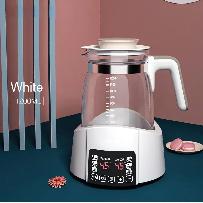 1.2L Smart Thermostatic Milk Kettle for Infants - Automatic Temperature Control, Keep Warm Function, Ideal for Milk Powder Formula Preparation