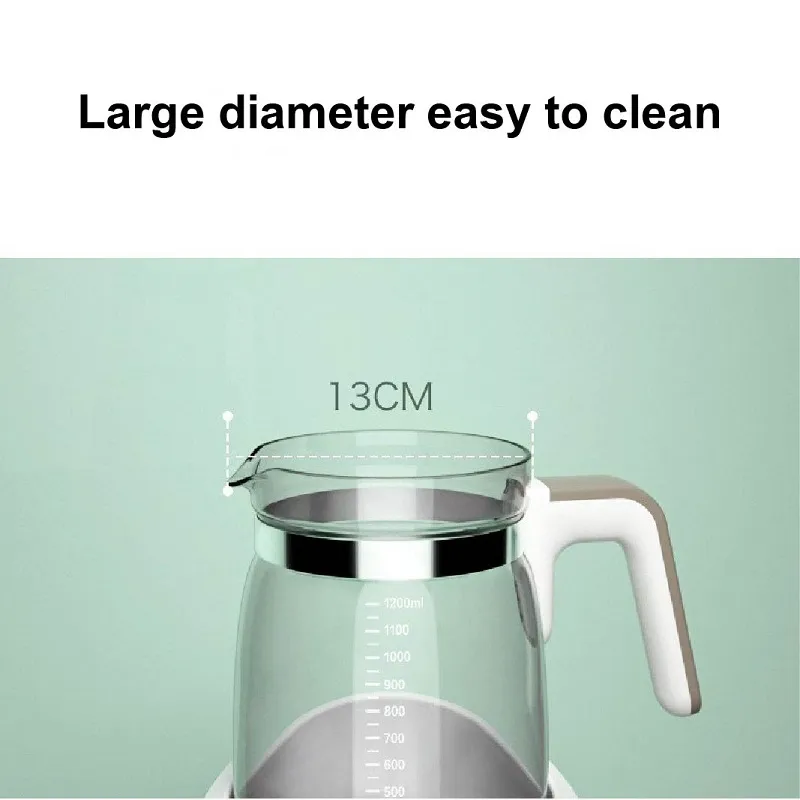 1.2L Smart Thermostatic Milk Kettle for Infants - Automatic Temperature Control, Keep Warm Function, Ideal for Milk Powder Formula Preparation showcase 5