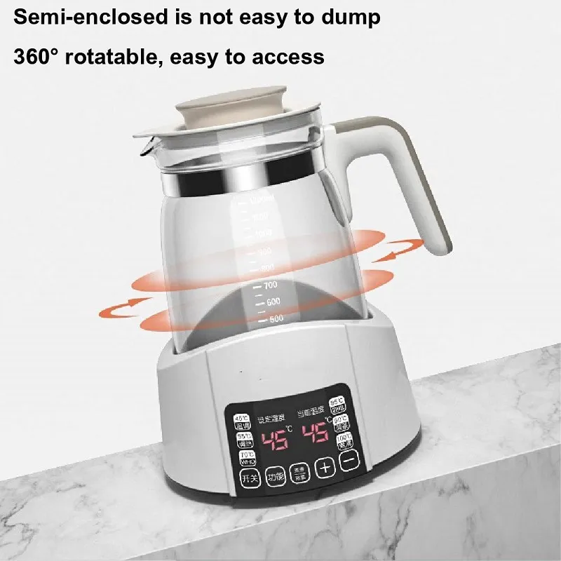1.2L Smart Thermostatic Milk Kettle for Infants - Automatic Temperature Control, Keep Warm Function, Ideal for Milk Powder Formula Preparation showcase 10