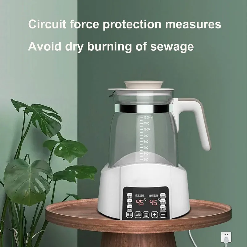 1.2L Smart Thermostatic Milk Kettle for Infants - Automatic Temperature Control, Keep Warm Function, Ideal for Milk Powder Formula Preparation showcase 8