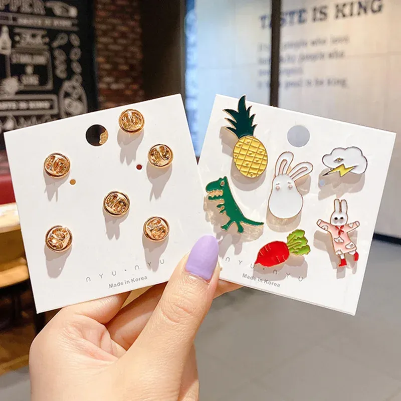 Cute Enamel Pins Set: Random Animal & Plant Metal Badges for Backpacks, Clothing, Hats, Bags - Fun Jewelry for Women & Kids showcase 5