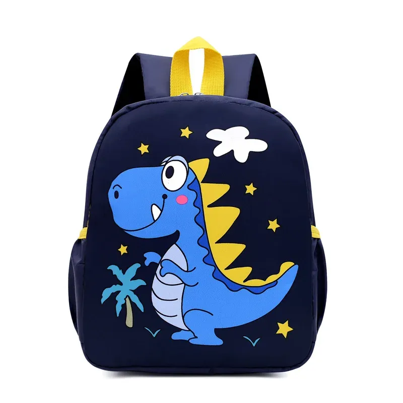 Cute Cartoon Dinosaur Baby Backpacks for Kindergarten, School Bags for Boys and Girls, Adjustable Animal Kid Backpacks thumbnail 5