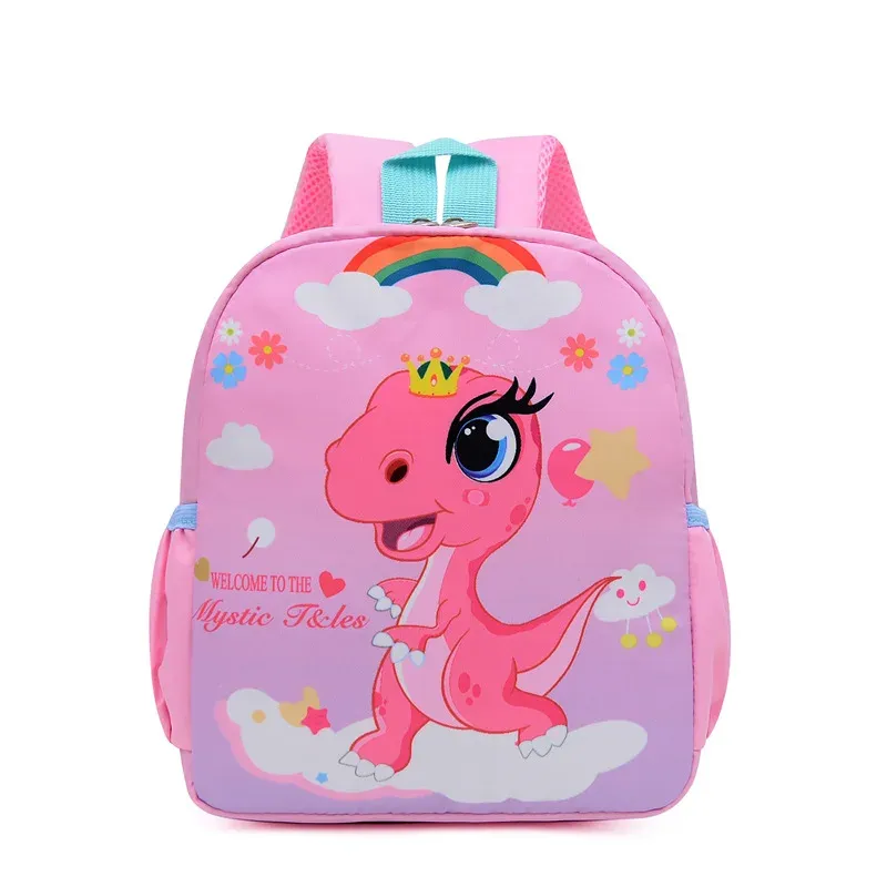 Cute Cartoon Dinosaur Baby Backpacks for Kindergarten, School Bags for Boys and Girls, Adjustable Animal Kid Backpacks thumbnail 4