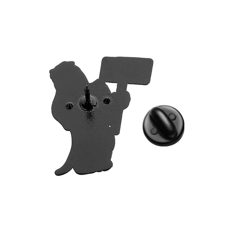 Cute Cartoon Dog Enamel Pins - Funny Animation Brooch Lapel Badge for Backpacks, Ideal Animal Jewelry Gift for Kids & Friends showcase 2