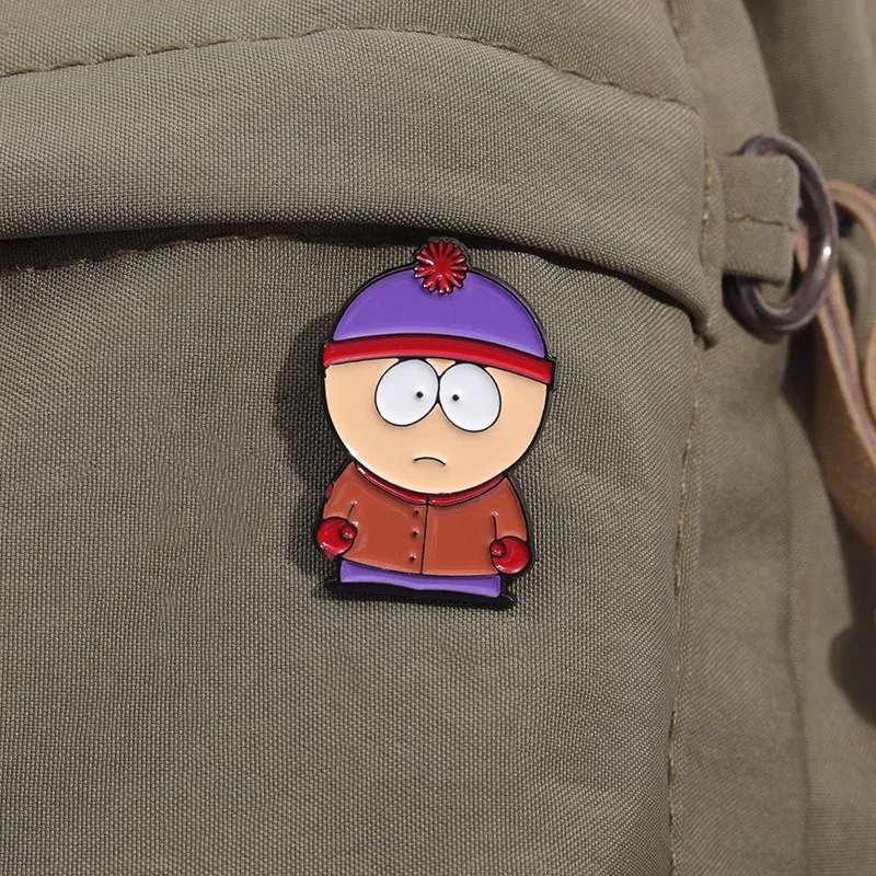 6PCS Cartoon Enamel Pins Set - Cute Metal Character Badges for Backpacks, Hats, Jewelry Gifts for Kids & Friends showcase 17