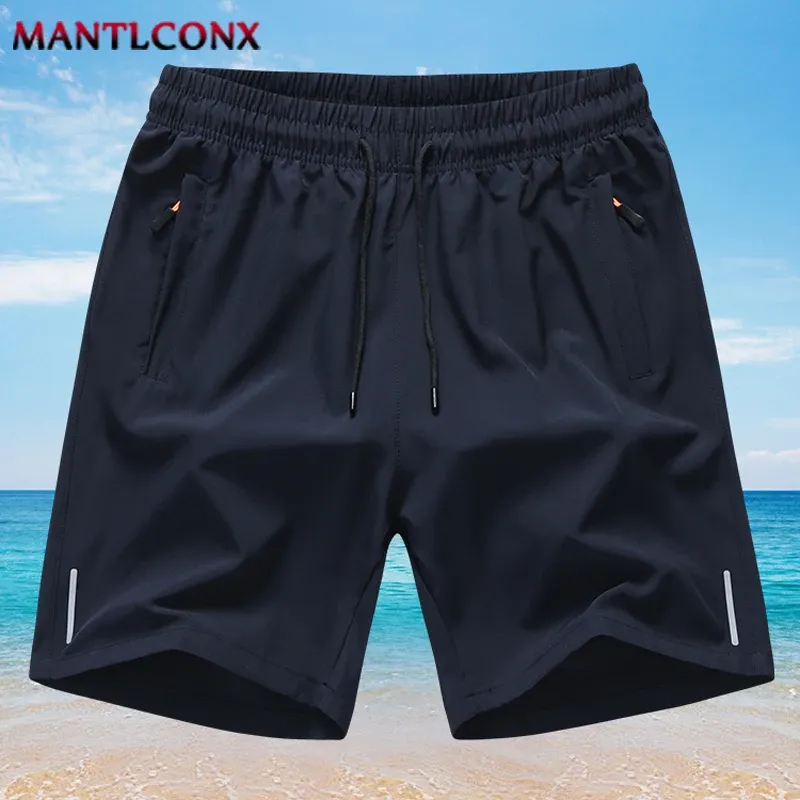 Men's Quick-Dry Running Shorts - Breathable Fitness Workout Gym Jogging Sports Pants with Zipper Pockets & Drawstring showcase 19