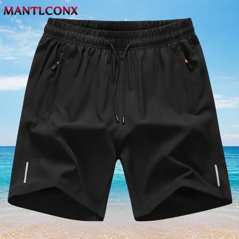 Men's Quick-Dry Running Shorts - Breathable Fitness Workout Gym Jogging Sports Pants with Zipper Pockets & Drawstring showcase 17
