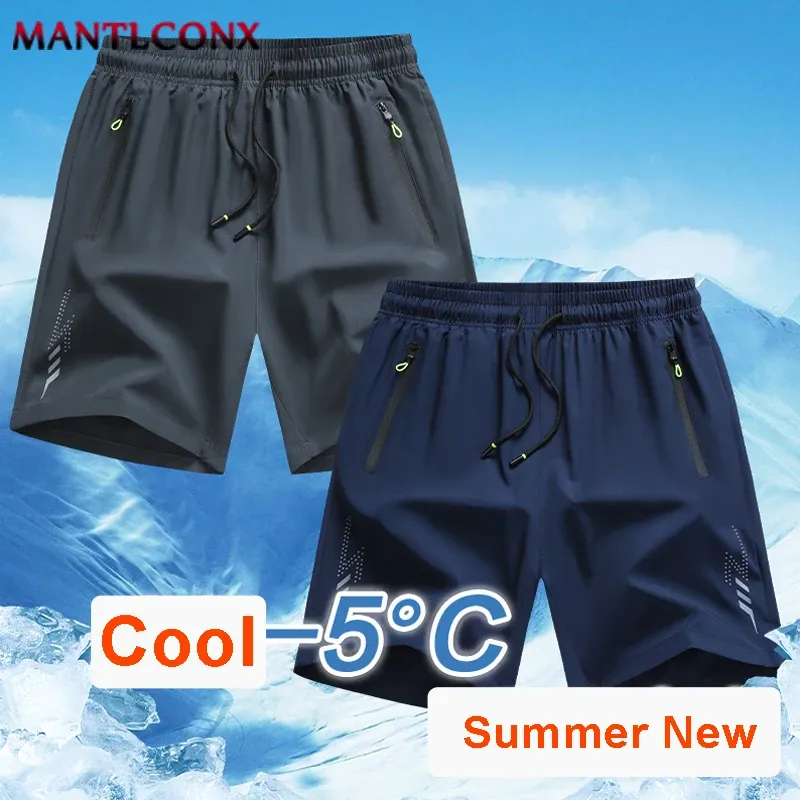 Men's Quick-Dry Running Shorts - Breathable Fitness Workout Gym Jogging Sports Pants with Zipper Pockets & Drawstring showcase 10