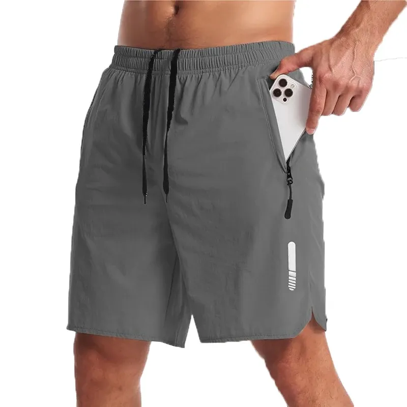 Men's Summer Sport Shorts for Running, Gym, and Beach - Lightweight, Breathable Fitness Tracksuit Jogging Training Pants thumbnail 5