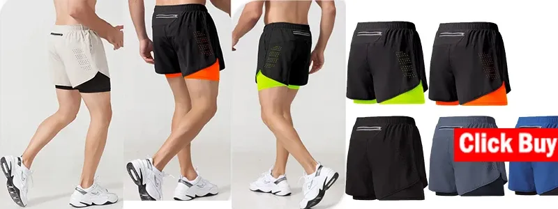 Men's Summer Sport Shorts for Running, Gym, and Beach - Lightweight, Breathable Fitness Tracksuit Jogging Training Pants showcase 4