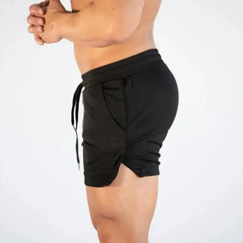 Men's Summer Fitness Shorts for Gym, Running, Hiking - Lightweight & Breathable Sportswear Jogging Pants - Image 4
