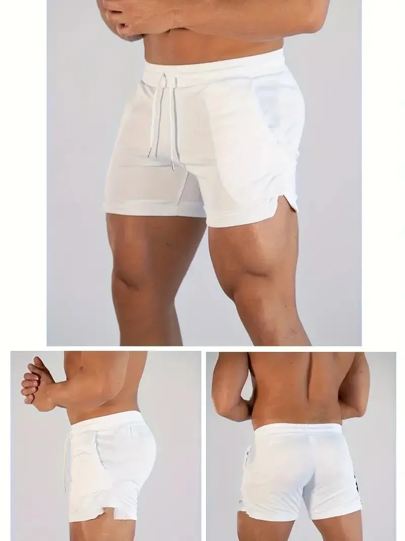 Men's Summer Fitness Shorts for Gym, Running, Hiking - Lightweight & Breathable Sportswear Jogging Pants showcase 2