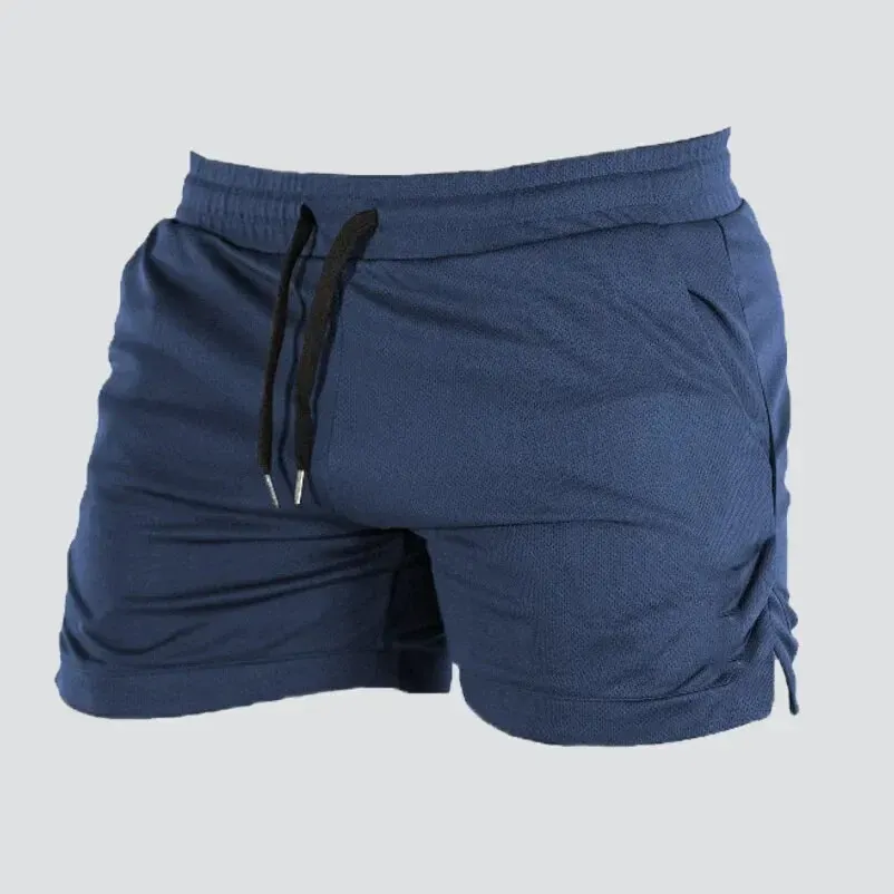 Men's Summer Fitness Shorts for Gym, Running, Hiking - Lightweight & Breathable Sportswear Jogging Pants - Image 5