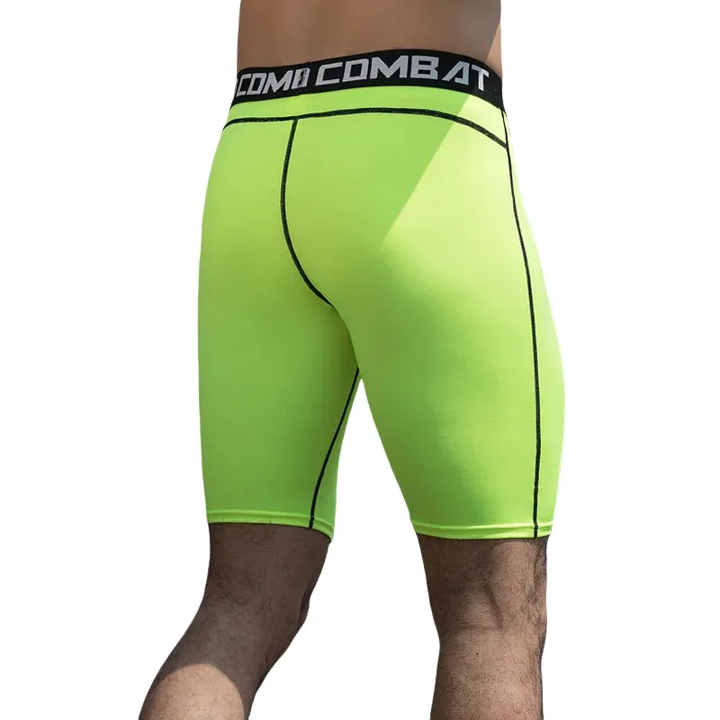 Men's Compression Fitness Shorts for Bodybuilding & Gym Workouts - Elastic Skinny Leggings for Training, Running, Basketball, Yoga - Comfortable Sportswear showcase 15