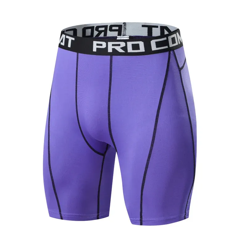 Men's Compression Fitness Shorts for Bodybuilding & Gym Workouts - Elastic Skinny Leggings for Training, Running, Basketball, Yoga - Comfortable Sportswear showcase 8